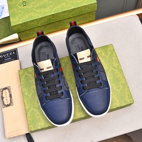 Cheap Gucci Casual Shoes For Men #1237278 Replica Wholesale [$72.00 USD] [ITEM#1237278] on Replica Gucci Casual Shoes