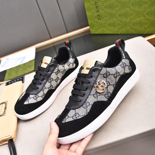 Cheap Gucci Casual Shoes For Men #1237283 Replica Wholesale [$72.00 USD] [ITEM#1237283] on Replica Gucci Casual Shoes