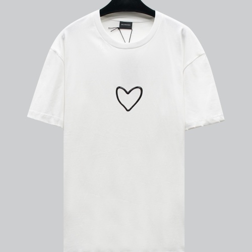 Cheap Balenciaga T-Shirts Short Sleeved For Unisex #1237291 Replica Wholesale [$52.00 USD] [ITEM#1237291] on Replica Balenciaga T-Shirts