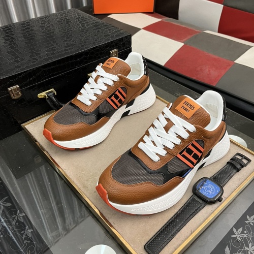 Cheap Hermes Casual Shoes For Men #1237299 Replica Wholesale [$98.00 USD] [ITEM#1237299] on Replica Hermes Casual Shoes