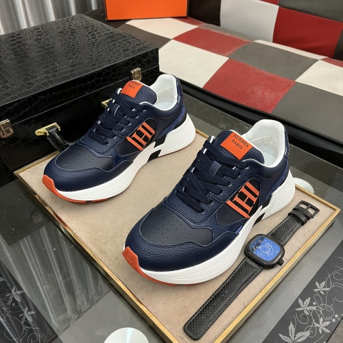 Cheap Hermes Casual Shoes For Men #1237300 Replica Wholesale [$98.00 USD] [ITEM#1237300] on Replica Hermes Casual Shoes