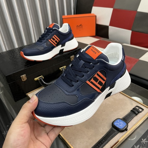 Cheap Hermes Casual Shoes For Men #1237300 Replica Wholesale [$98.00 USD] [ITEM#1237300] on Replica Hermes Casual Shoes