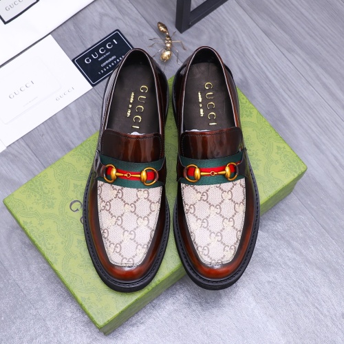 Cheap Gucci Oxfords Shoes For Men #1237317 Replica Wholesale [$96.00 USD] [ITEM#1237317] on Replica Gucci Oxfords Shoes