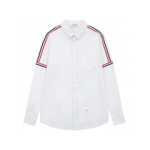 Cheap Thom Browne TB Shirts Long Sleeved For Unisex #1237321 Replica Wholesale [$52.00 USD] [ITEM#1237321] on Replica Thom Browne TB Shirts