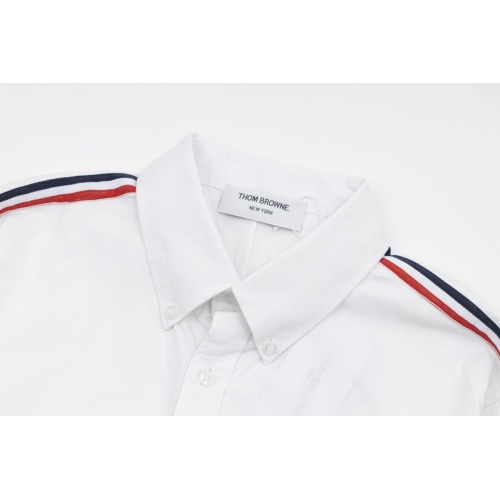 Cheap Thom Browne TB Shirts Long Sleeved For Unisex #1237321 Replica Wholesale [$52.00 USD] [ITEM#1237321] on Replica Thom Browne TB Shirts