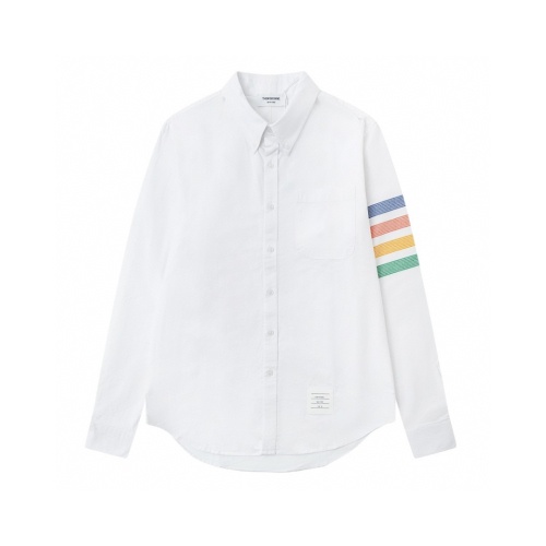 Cheap Thom Browne TB Shirts Long Sleeved For Unisex #1237322 Replica Wholesale [$52.00 USD] [ITEM#1237322] on Replica Thom Browne TB Shirts