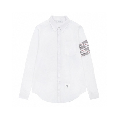 Cheap Thom Browne TB Shirts Long Sleeved For Unisex #1237323 Replica Wholesale [$56.00 USD] [ITEM#1237323] on Replica Thom Browne TB Shirts