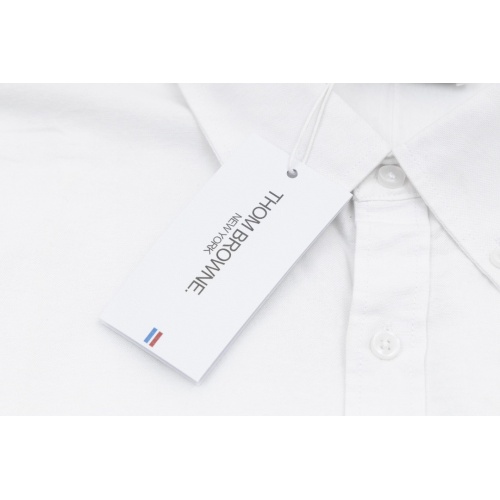 Cheap Thom Browne TB Shirts Long Sleeved For Unisex #1237323 Replica Wholesale [$56.00 USD] [ITEM#1237323] on Replica Thom Browne TB Shirts