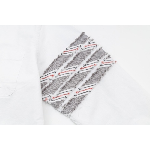 Cheap Thom Browne TB Shirts Long Sleeved For Unisex #1237323 Replica Wholesale [$56.00 USD] [ITEM#1237323] on Replica Thom Browne TB Shirts