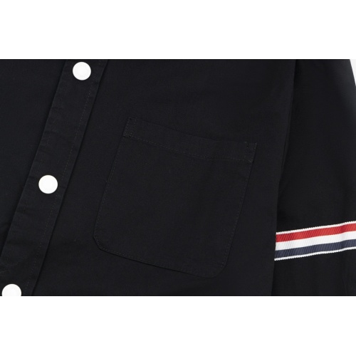 Cheap Thom Browne TB Shirts Long Sleeved For Unisex #1237329 Replica Wholesale [$64.00 USD] [ITEM#1237329] on Replica Thom Browne TB Shirts