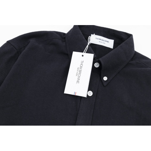 Cheap Thom Browne TB Shirts Long Sleeved For Unisex #1237332 Replica Wholesale [$56.00 USD] [ITEM#1237332] on Replica Thom Browne TB Shirts