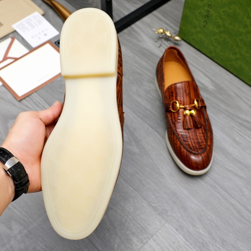 Cheap Gucci Oxfords Shoes For Men #1237336 Replica Wholesale [$115.00 USD] [ITEM#1237336] on Replica Gucci Oxfords Shoes