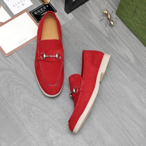 Cheap Gucci Oxfords Shoes For Men #1237339 Replica Wholesale [$115.00 USD] [ITEM#1237339] on Replica Gucci Oxfords Shoes