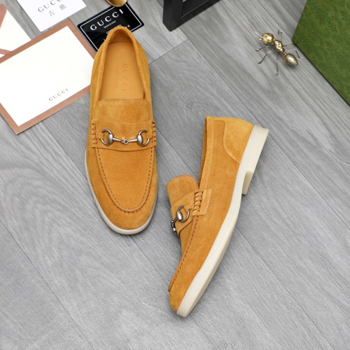 Cheap Gucci Oxfords Shoes For Men #1237340 Replica Wholesale [$115.00 USD] [ITEM#1237340] on Replica Gucci Oxfords Shoes