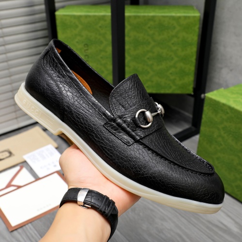 Cheap Gucci Oxfords Shoes For Men #1237342 Replica Wholesale [$115.00 USD] [ITEM#1237342] on Replica Gucci Oxfords Shoes