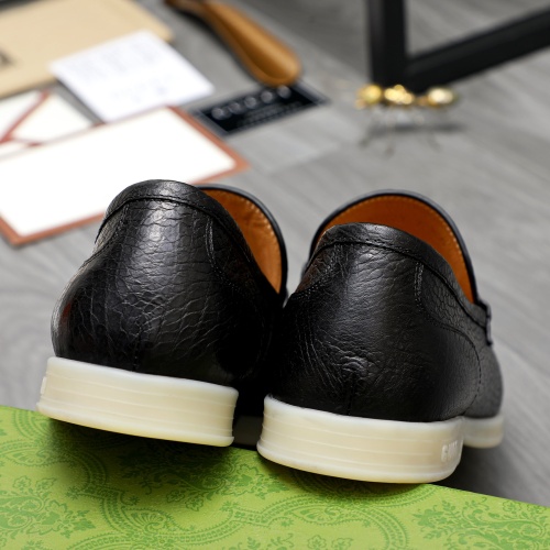 Cheap Gucci Oxfords Shoes For Men #1237342 Replica Wholesale [$115.00 USD] [ITEM#1237342] on Replica Gucci Oxfords Shoes