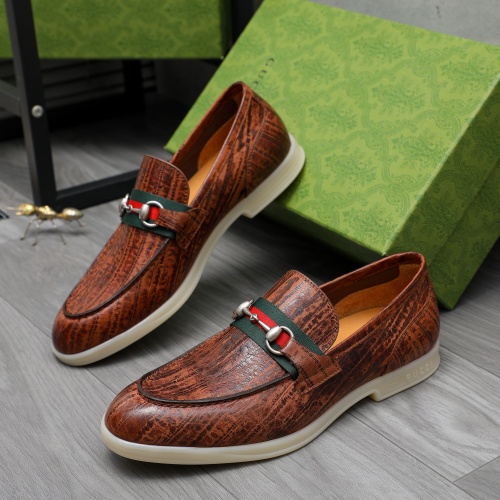 Cheap Gucci Oxfords Shoes For Men #1237346 Replica Wholesale [$115.00 USD] [ITEM#1237346] on Replica Gucci Oxfords Shoes