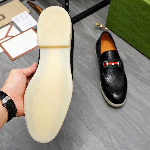 Cheap Gucci Oxfords Shoes For Men #1237347 Replica Wholesale [$115.00 USD] [ITEM#1237347] on Replica Gucci Oxfords Shoes