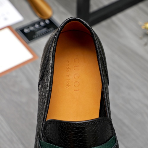 Cheap Gucci Oxfords Shoes For Men #1237347 Replica Wholesale [$115.00 USD] [ITEM#1237347] on Replica Gucci Oxfords Shoes