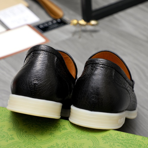 Cheap Gucci Oxfords Shoes For Men #1237347 Replica Wholesale [$115.00 USD] [ITEM#1237347] on Replica Gucci Oxfords Shoes