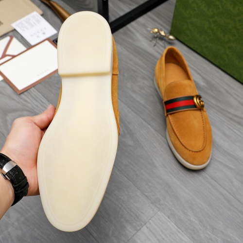 Cheap Gucci Oxfords Shoes For Men #1237348 Replica Wholesale [$115.00 USD] [ITEM#1237348] on Replica Gucci Oxfords Shoes