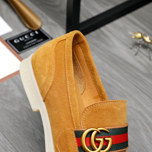 Cheap Gucci Oxfords Shoes For Men #1237348 Replica Wholesale [$115.00 USD] [ITEM#1237348] on Replica Gucci Oxfords Shoes