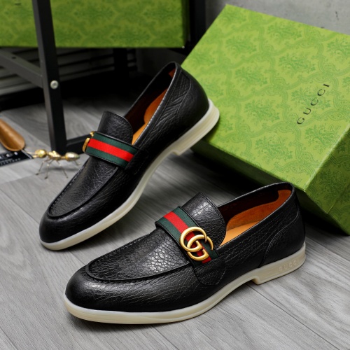 Cheap Gucci Oxfords Shoes For Men #1237362 Replica Wholesale [$115.00 USD] [ITEM#1237362] on Replica Gucci Oxfords Shoes