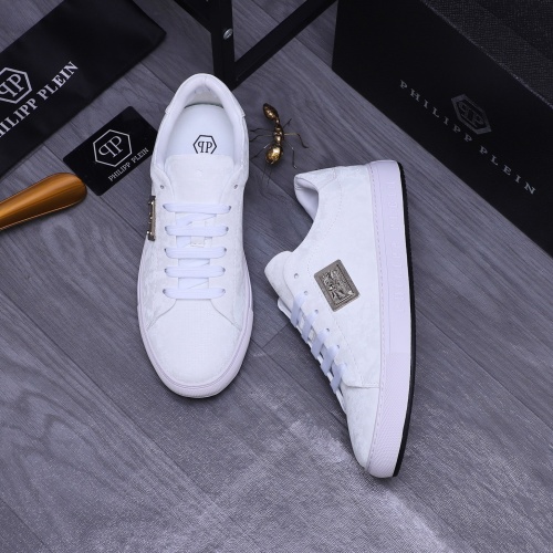 Cheap Philipp Plein PP Casual Shoes For Men #1237384 Replica Wholesale [$76.00 USD] [ITEM#1237384] on Replica Philipp Plein PP Casual Shoes