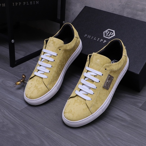 Cheap Philipp Plein PP Casual Shoes For Men #1237387 Replica Wholesale [$76.00 USD] [ITEM#1237387] on Replica Philipp Plein PP Casual Shoes