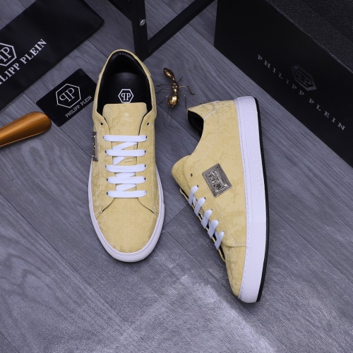 Cheap Philipp Plein PP Casual Shoes For Men #1237387 Replica Wholesale [$76.00 USD] [ITEM#1237387] on Replica Philipp Plein PP Casual Shoes