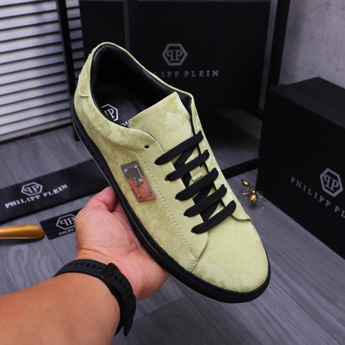 Cheap Philipp Plein PP Casual Shoes For Men #1237388 Replica Wholesale [$76.00 USD] [ITEM#1237388] on Replica Philipp Plein PP Casual Shoes