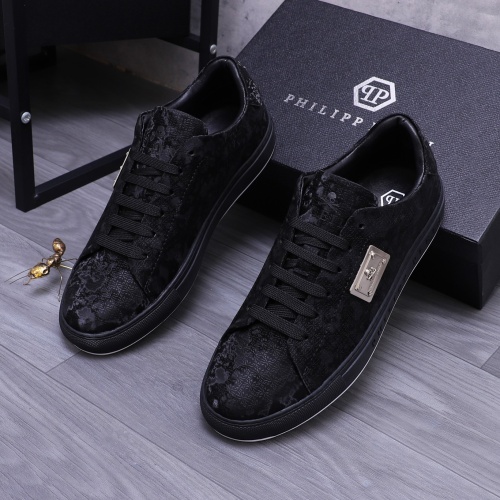 Cheap Philipp Plein PP Casual Shoes For Men #1237390 Replica Wholesale [$76.00 USD] [ITEM#1237390] on Replica Philipp Plein PP Casual Shoes