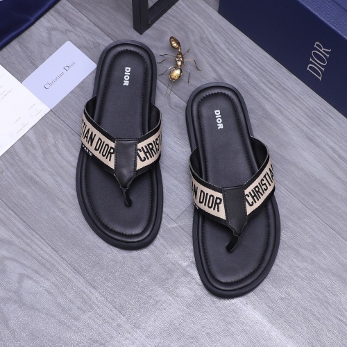 Cheap Christian Dior Slippers For Men #1237394 Replica Wholesale [$42.00 USD] [ITEM#1237394] on Replica Christian Dior Slippers