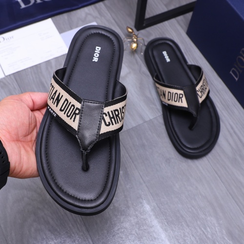 Cheap Christian Dior Slippers For Men #1237394 Replica Wholesale [$42.00 USD] [ITEM#1237394] on Replica Christian Dior Slippers