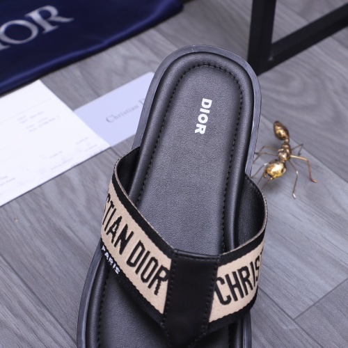 Cheap Christian Dior Slippers For Men #1237394 Replica Wholesale [$42.00 USD] [ITEM#1237394] on Replica Christian Dior Slippers