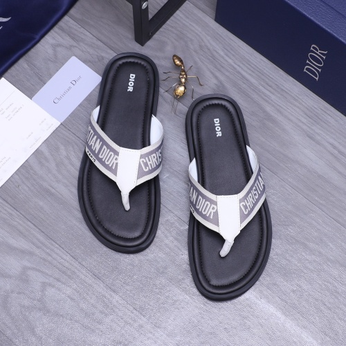 Cheap Christian Dior Slippers For Men #1237401 Replica Wholesale [$42.00 USD] [ITEM#1237401] on Replica Christian Dior Slippers