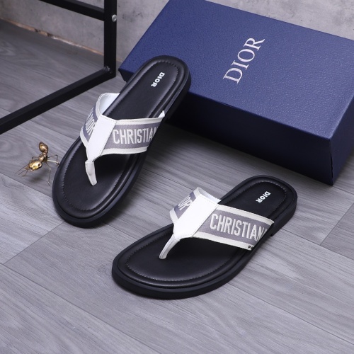 Cheap Christian Dior Slippers For Men #1237401 Replica Wholesale [$42.00 USD] [ITEM#1237401] on Replica Christian Dior Slippers