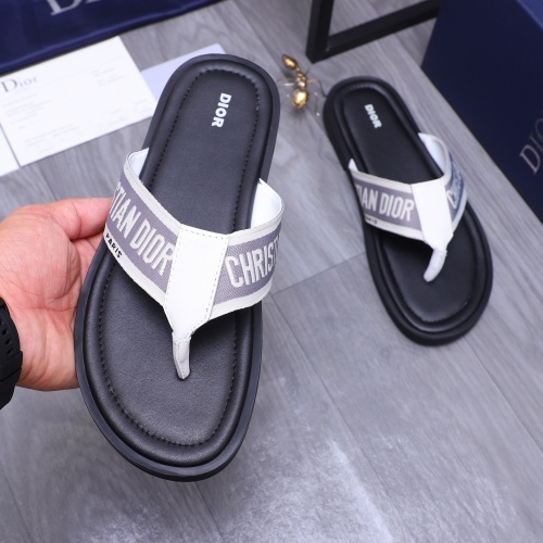 Cheap Christian Dior Slippers For Men #1237401 Replica Wholesale [$42.00 USD] [ITEM#1237401] on Replica Christian Dior Slippers