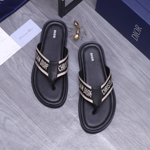 Cheap Christian Dior Slippers For Men #1237405 Replica Wholesale [$42.00 USD] [ITEM#1237405] on Replica Christian Dior Slippers