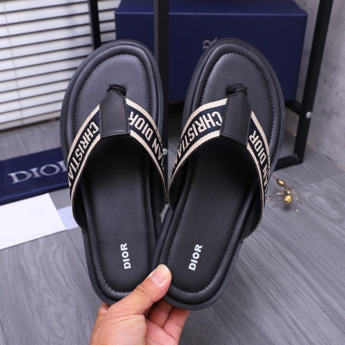 Cheap Christian Dior Slippers For Men #1237405 Replica Wholesale [$42.00 USD] [ITEM#1237405] on Replica Christian Dior Slippers