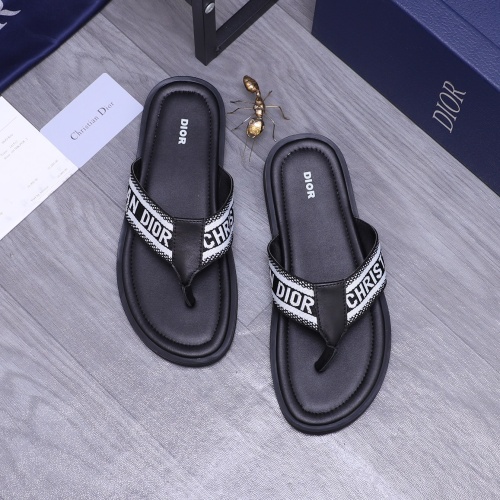 Cheap Christian Dior Slippers For Men #1237408 Replica Wholesale [$42.00 USD] [ITEM#1237408] on Replica Christian Dior Slippers