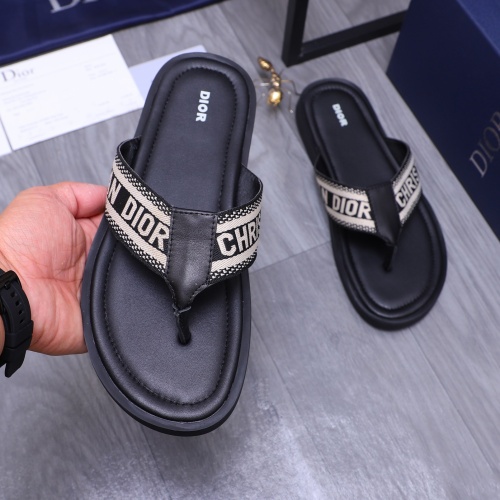 Cheap Christian Dior Slippers For Men #1237409 Replica Wholesale [$42.00 USD] [ITEM#1237409] on Replica Christian Dior Slippers