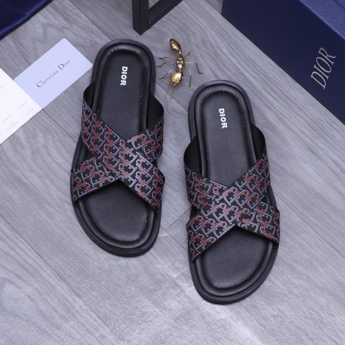 Cheap Christian Dior Slippers For Men #1237412 Replica Wholesale [$42.00 USD] [ITEM#1237412] on Replica Christian Dior Slippers