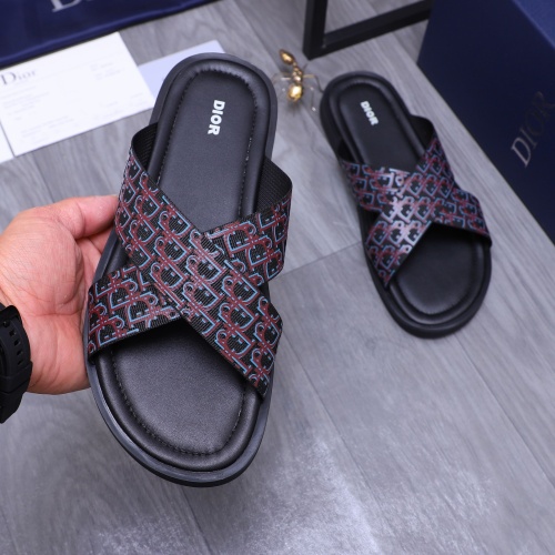 Cheap Christian Dior Slippers For Men #1237412 Replica Wholesale [$42.00 USD] [ITEM#1237412] on Replica Christian Dior Slippers