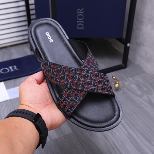 Cheap Christian Dior Slippers For Men #1237412 Replica Wholesale [$42.00 USD] [ITEM#1237412] on Replica Christian Dior Slippers