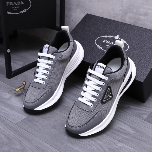 Cheap Prada Casual Shoes For Men #1237444 Replica Wholesale [$80.00 USD] [ITEM#1237444] on Replica Prada Casual Shoes