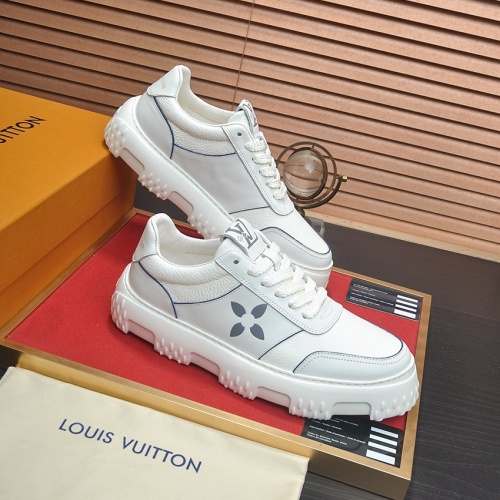 Cheap Louis Vuitton Casual Shoes For Men #1237470 Replica Wholesale [$100.00 USD] [ITEM#1237470] on Replica Louis Vuitton Casual Shoes