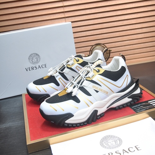 Cheap Versace Casual Shoes For Men #1237477 Replica Wholesale [$98.00 USD] [ITEM#1237477] on Replica Versace Casual Shoes