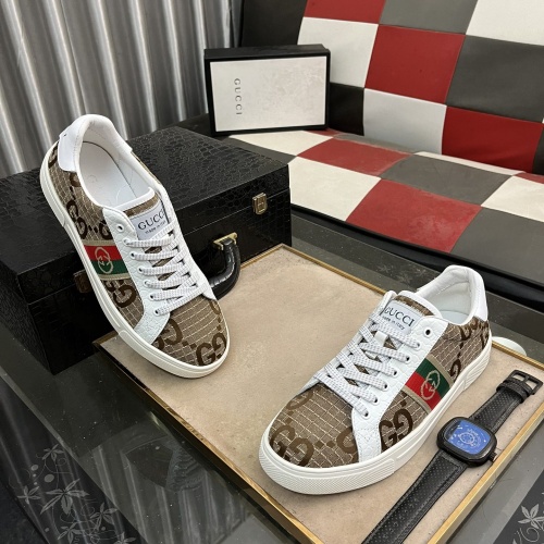 Cheap Gucci Casual Shoes For Men #1237480 Replica Wholesale [$72.00 USD] [ITEM#1237480] on Replica Gucci Casual Shoes