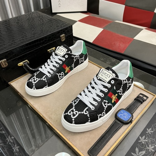 Cheap Gucci Casual Shoes For Men #1237481 Replica Wholesale [$72.00 USD] [ITEM#1237481] on Replica Gucci Casual Shoes